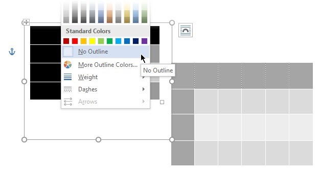 Microsoft Word MSWord टेक्स्ट बॉक्स की रूपरेखा में बेहतर टेबल पोजिशनिंग के लिए इस ट्रिक का उपयोग करें