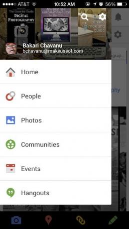 Google प्लस 9