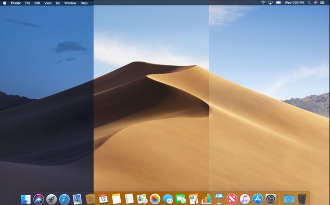 macOS Mojave डायनेमिक डेस्कटॉप