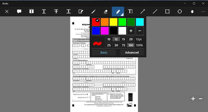 विंडोज़ के लिए xodo pdf रीडर एडिटर