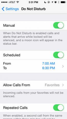 आईफोन यूटोपिया dnd मोड के लिए आपको हर iOS 7 ट्रिक की आवश्यकता होगी