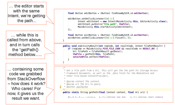 android app androidstudio screen1new code2 बनाएं