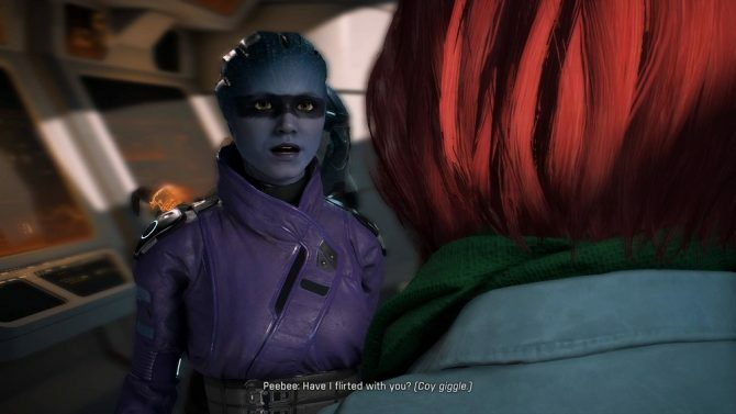 peebee-बड़े पैमाने पर प्रभाव-एंड्रोमेडा