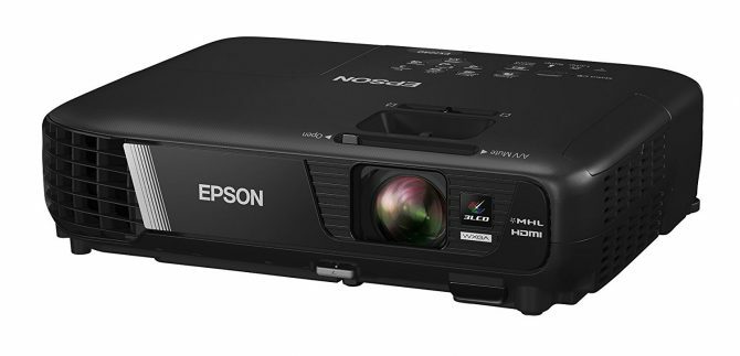 सबसे अच्छा प्रोजेक्टर स्मार्टफोन टैबलेट लैपटॉप epson ex7240