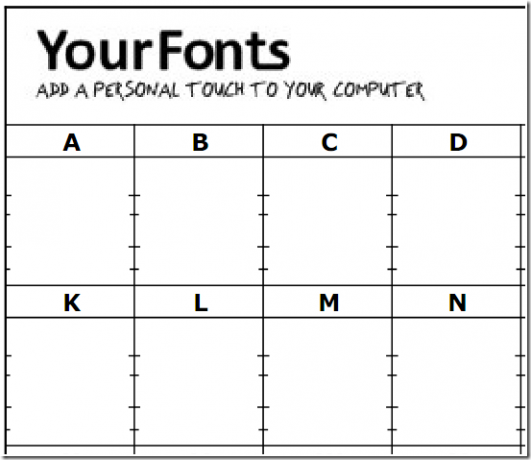 yourfontstemplateblank- डिजिटल हस्ताक्षर करें