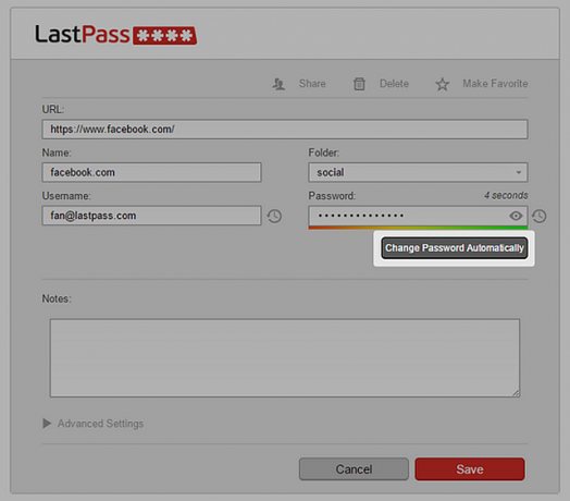 LastPass-परिवर्तन-पासवर्ड से स्वचालित रूप से