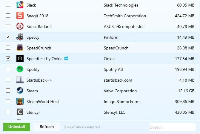 CleanMyPC-बहु की स्थापना रद्द करें