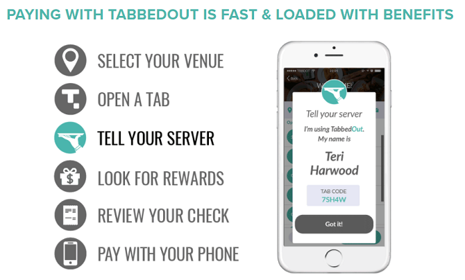 TabbedOut - मोबाइल भुगतान ऐप्स android