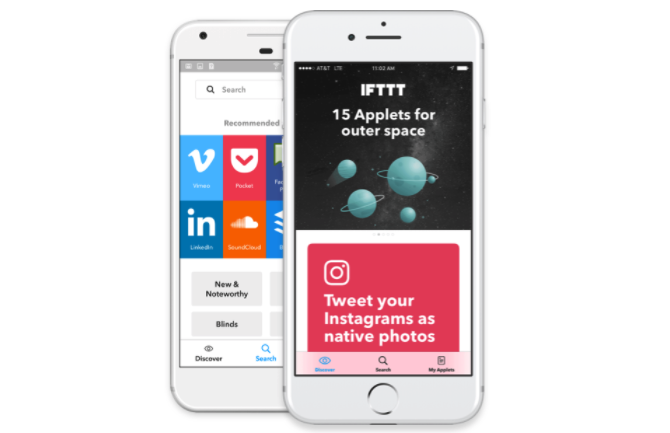 IFTTT मोबाइल ऐप