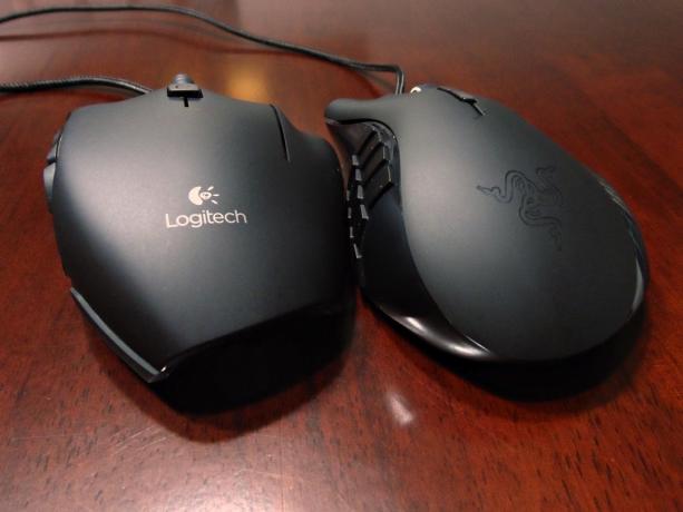 razer naga logitech g600 माउस की समीक्षा