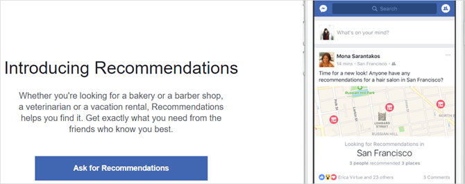 बहुत बढ़िया फेसबुक के फीचर्स आपने कभी नहीं सोचा था कि FacebookRecommendations वेब पर क्लिक करें
