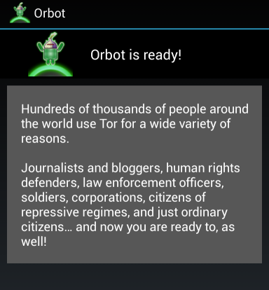 orbot-स्वागत-संदेश