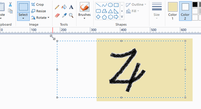 एडोब फोटोशॉप बनाम। Microsoft पेंट: आपको वास्तव में क्या चाहिए? mspaint टूल घूमता है