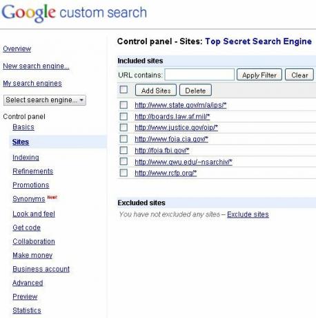 अपने शोध के लिए Google कस्टम खोज इंजन बनाएं Customearch7