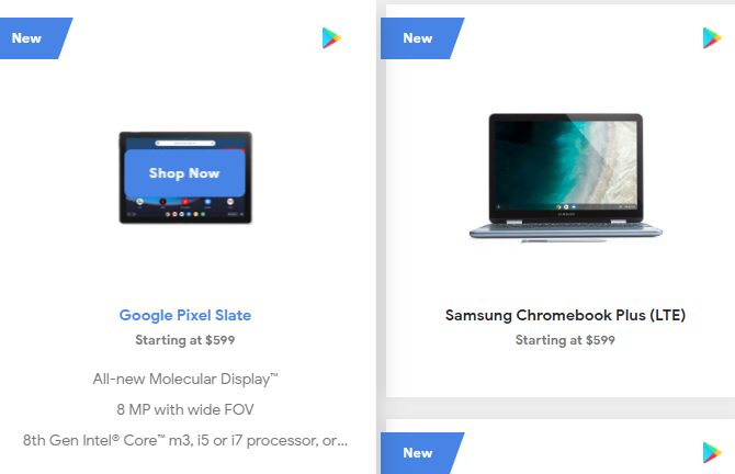 Chromebook मूल्य निर्धारण Google