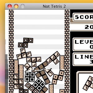 tetris खेल