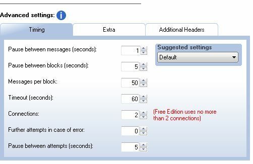 SendBlaster - आपकी छोटी वेबसाइट Sendblaster9 के लिए एक ऑफ़लाइन न्यूज़लैटर प्रबंधक