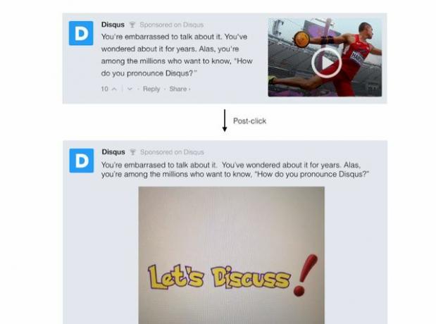 Disqus.com द्वारा प्रदत्त नमूना विज्ञापन