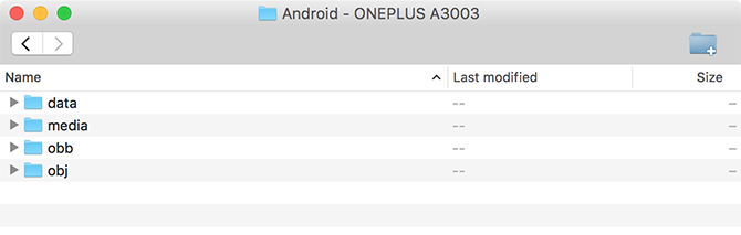 Android फ़ाइल स्थानांतरण उपकरण