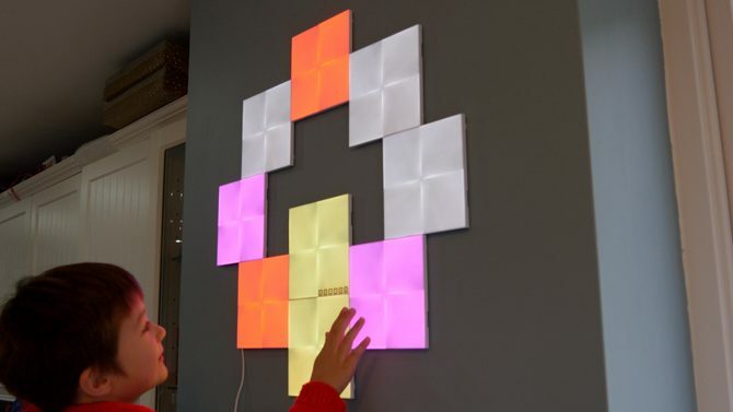 Nanoleaf कैनवास: सबसे अच्छे। रोशनी। कभी। नैनोलीफ कैनवास टच गेम्स 670x377