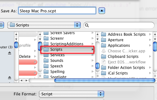 रिमोट कंट्रोल applescript