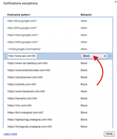 Chrome ChromeNotifications 421x500 में प्रति-साइट और प्रति-ऐप सूचनाओं को कैसे अवरुद्ध करें