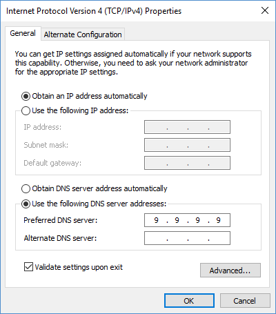 quad9 dns बनाम opendns