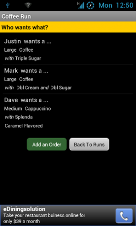 निःशुल्क Android के लिए कॉफी क्षुधा