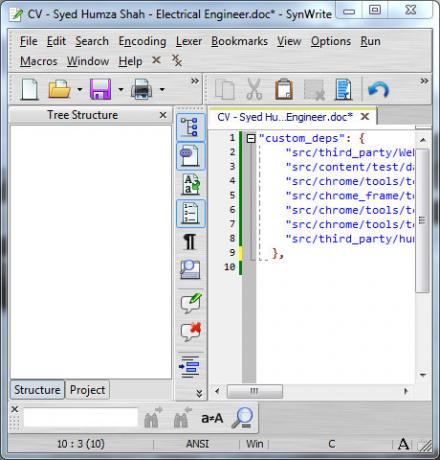 synwrite SynWrite: नोट्स और एडिटिंग कोडिंग कोड को संपादित करने के लिए एक नोटपैड वैकल्पिक