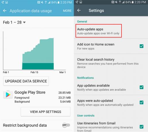 अलग-अलग Android ऐप्स AndroidData1 के लिए डेटा उपयोग को कैसे ट्रैक करें