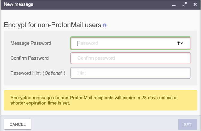 ProtonMail एन्क्रिप्ट ईमेल