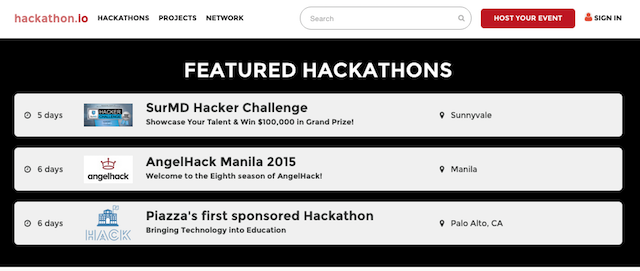 आयोजित हैकथॉन-hackathonio