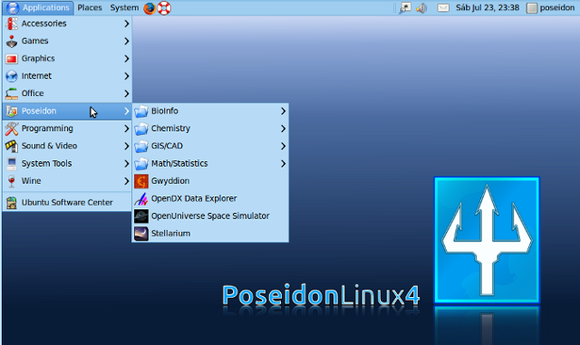 वैज्ञानिक-linux-distros-Poseidon