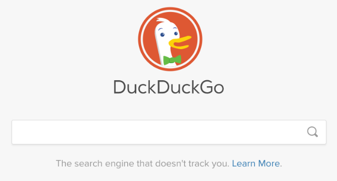 गूगल विकल्प - DuckDuckGo