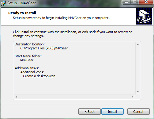 सेटअप - M4VGear
