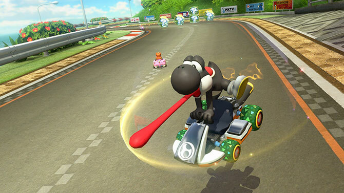 mario kart 8 डीलक्स योशी