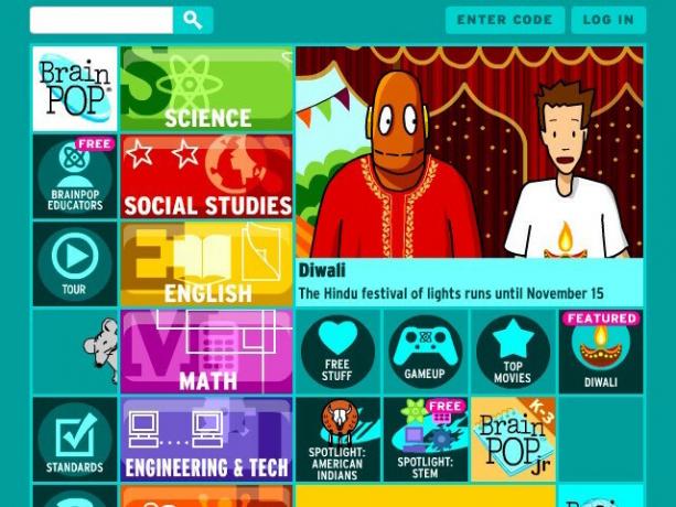 BrainPOP-घर