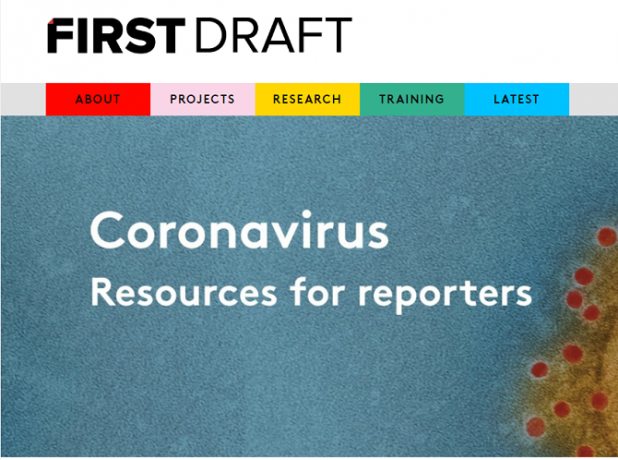 पहला मसौदा कोरोनावायरस संसाधन रिपोर्टर