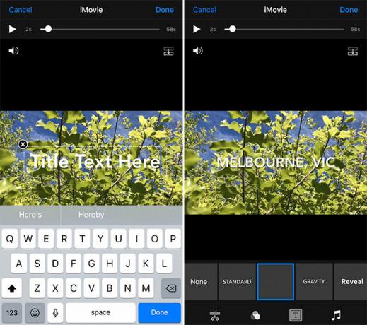 कैसे iPhone पर वीडियो को संपादित करने के लिए - वीडियो में पाठ जोड़ें