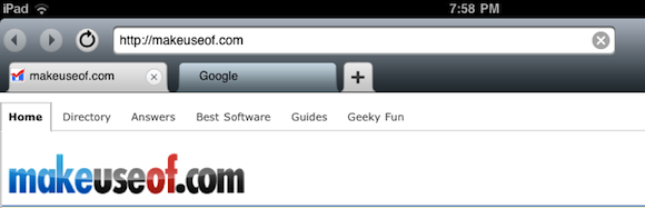 एक बेहतर वेब ब्राउज़र आईपैड
