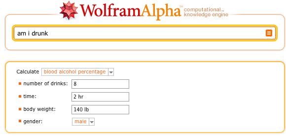 wolfram अल्फा खोज इंजन