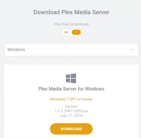 plex-डाउनलोड