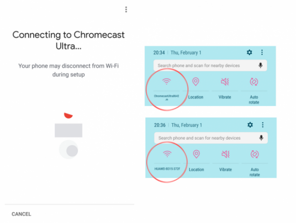 chromecast-कनेक्शन