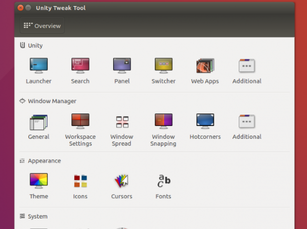 एकता Tweak टूल के साथ Ubuntu 16.04 LTS कस्टमाइज़ करें