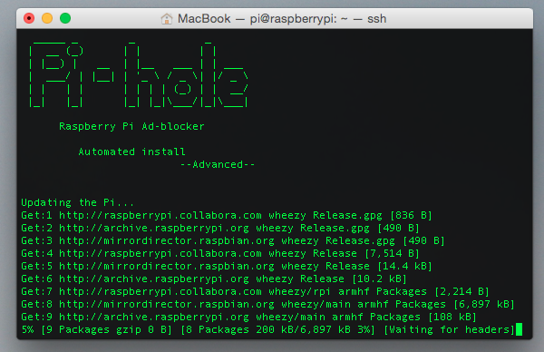 pihole-स्थापना