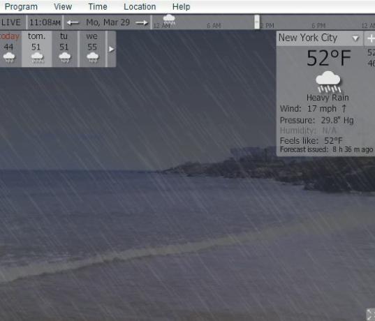 YoWIndow - आभासी मौसम प्रदर्शन के साथ एक बहुत अच्छा मौसम ऐप yowindow7