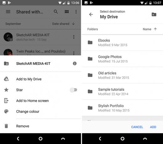 android google drive के फीचर्स