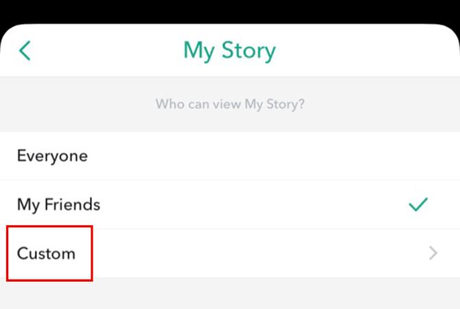 स्नैपचैट कस्टम स्टोरी सेटिंग्स पर किसी को कैसे ब्लॉक करें