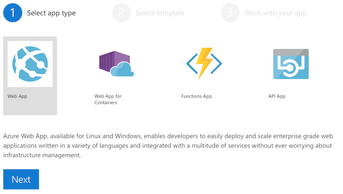 Microsoft Azure ऐप सेवा