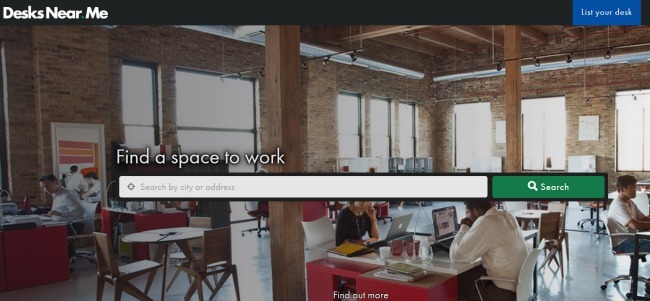 DesksNearMe साइट
